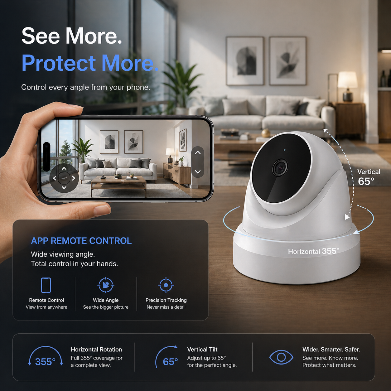 IP WiFi Camera Baby Monitor Home Security Camera